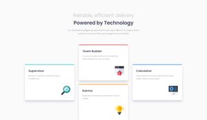 Four Card Feature Section Challenge from FrontendMentor